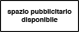 spazio pubblicitario disponibile