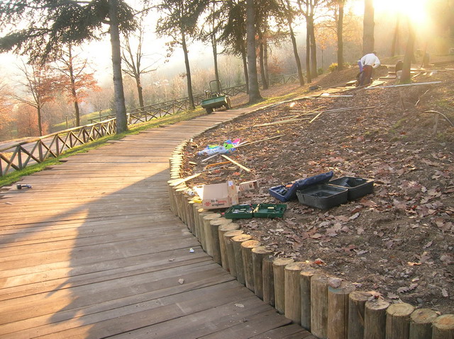 Si costruisce il Giardino della Luna