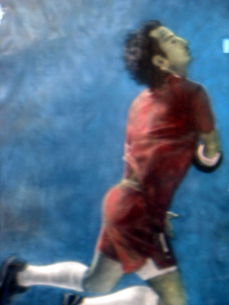 Giocatore di pallapugno.