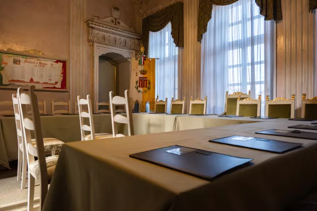 La Sala del Consiglio La Sala del Consiglio