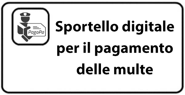 Sportello digitale pagamento multe