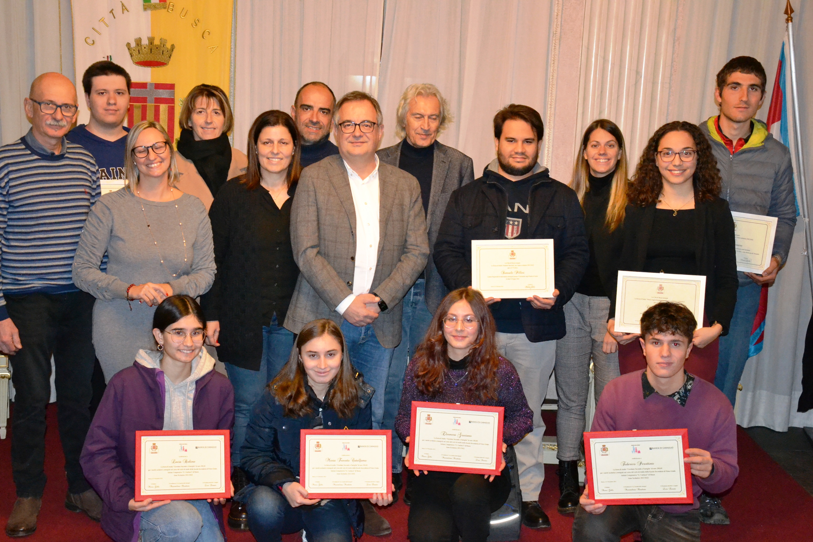 Premiati ieri gli studenti meritevoli 