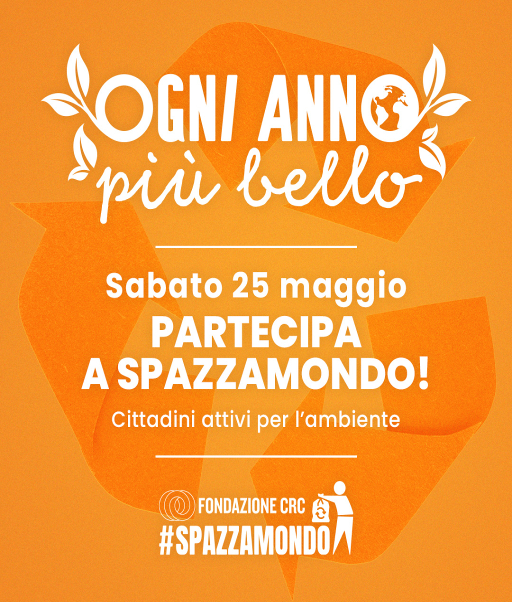 Sabato 25 maggio Spazzamondo