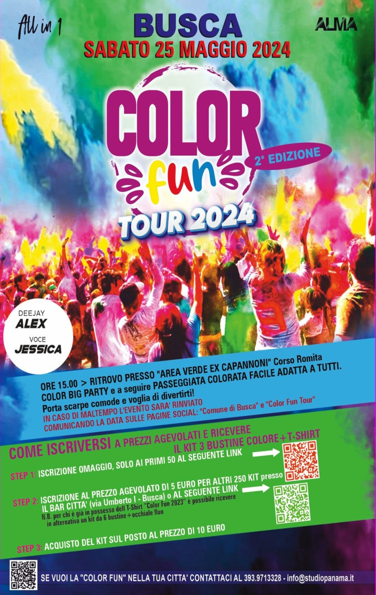 Color fun  il 25 maggio