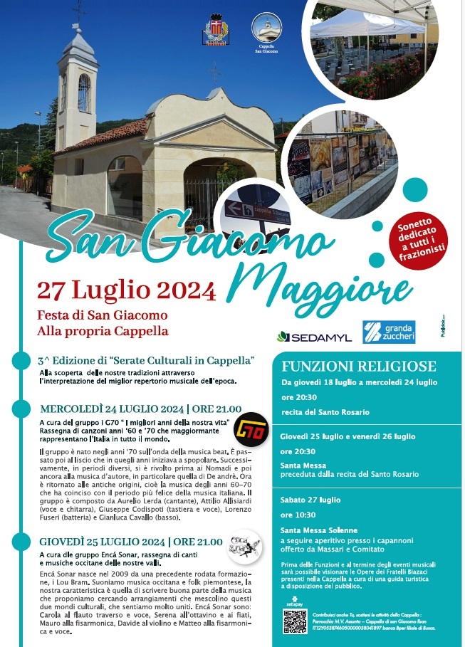 Serate culturali in Cappella Serate culturali in Cappella