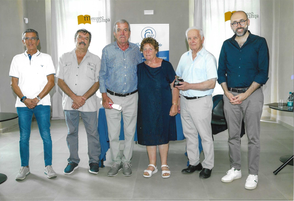 Un momento della premiazione Un momento della premiazione