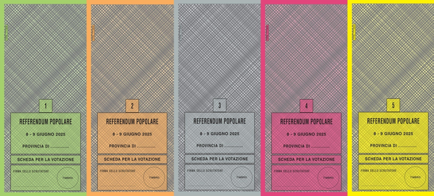 Il fac-simile delle schede elettorali