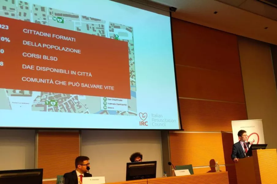 “Busca città cardioprotetta” è stato uno degli argomenti accolti nel programma dell’importante congresso nazionale di Italian Resuscitation Council (IRC) che si è tenuto nello scorso fine settimana a Rimini