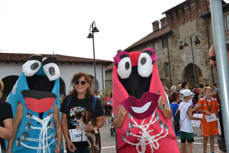 Fit & Walky mascotte della Fitwalking solidale Busca 