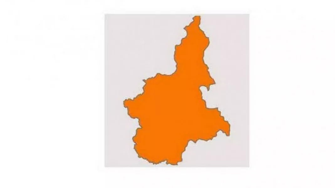 Da oggi la provincia di Cuneo è in zona arancione