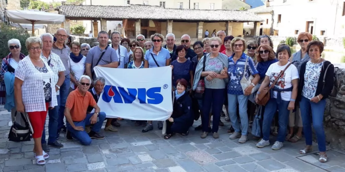 Volontari Avis in gita in Toscana