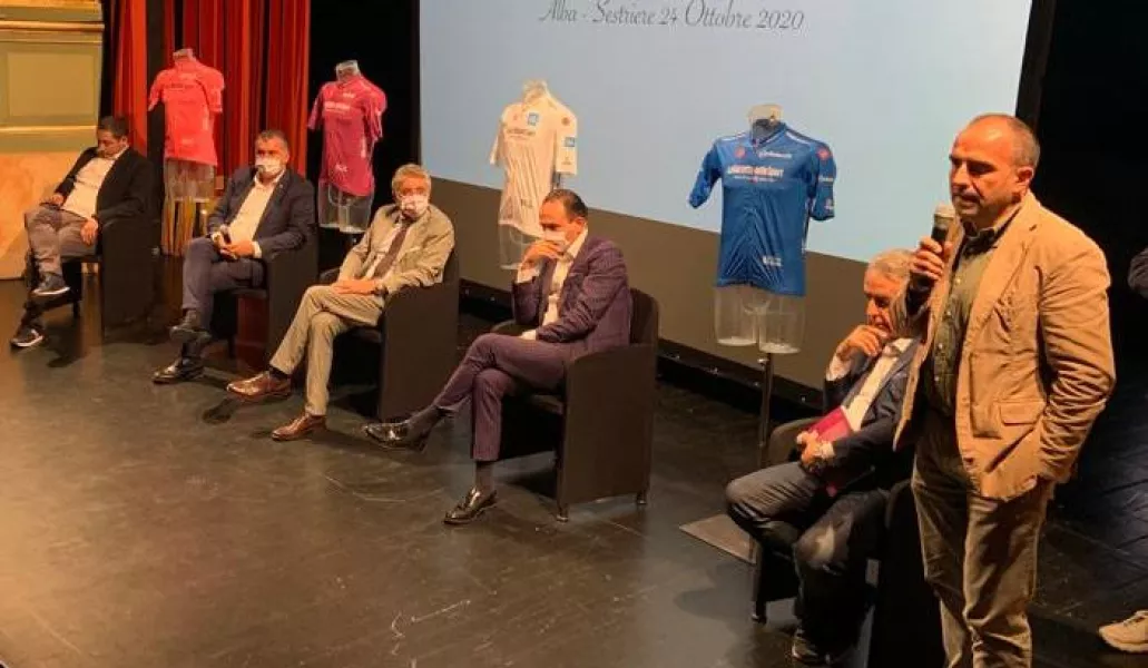 L’assessore allo Sport, Diego Bressi, ha preso parte alla presentazione ufficiale della ventesima  e penultima tappa del Giro d’Italia 2020
