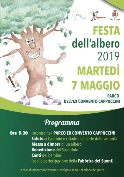 Alle ore 9,30 nel Parco del Museo, ex convento dei Cappuccini, organizzata dall’associazione Busca&Verde con l'associazione Ingenium 