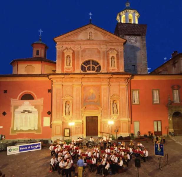Il Complesso bandistico musicale di Castelletto in una precedente edizione del Concerto della Madonnina