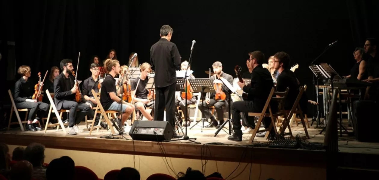 L'orchestra del Civico istituto musicale Vivaldi