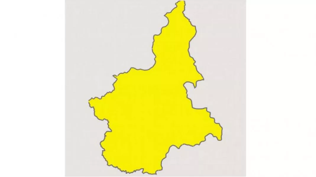 Il Piemonte, come la maggior parte dell'Italia, è attualmente in zona gialla