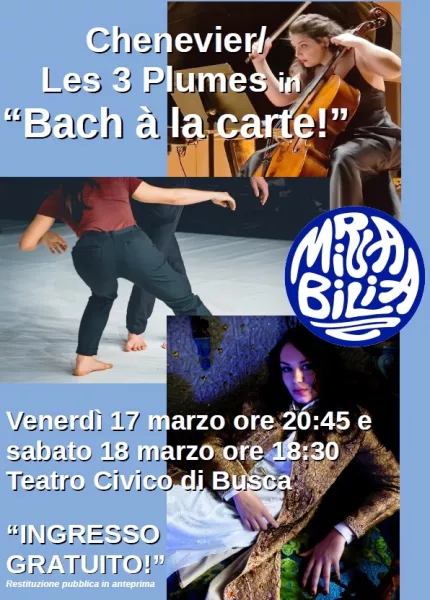 Venerdì e sabato “Bach à la card”  in scena  per restituzione pubblica a Busca Residenza Artistica di PerformingLands