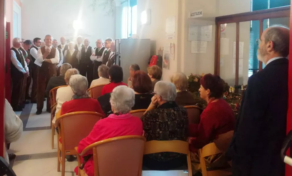 Grande partecipazione ieri pomeriggio allal concerto natalizio “Musica in Hospice” 