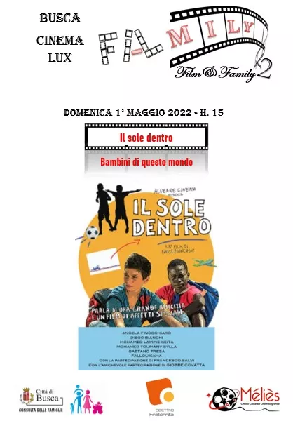 Domenica 1° maggio al cinema Lux Il sole dentro, con Angela Finocchiaro, Francesco Salvi e Giobbe Covatta racconto sull’amicizia e la solidarietà