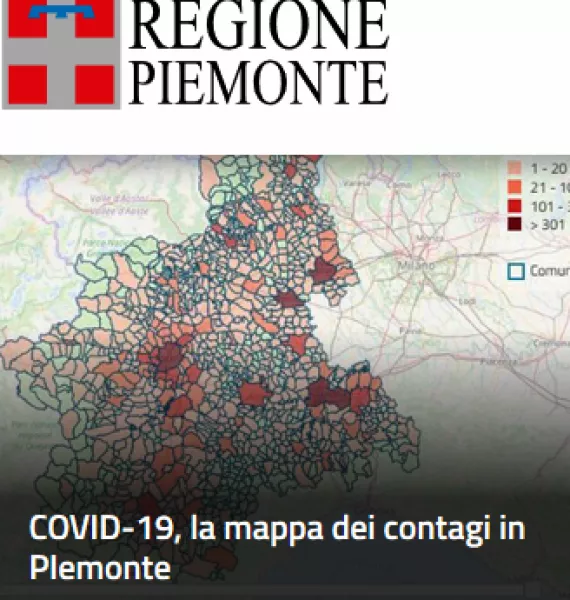 Da oggi è in  vigore la nuova ordinanza della Regione Piemonte 