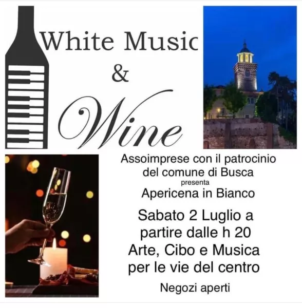  “White Music & Wine” sabato 2 luglio