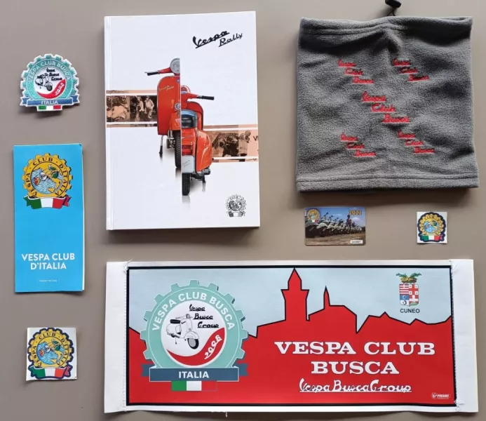I gadget del Vespa Club Busca