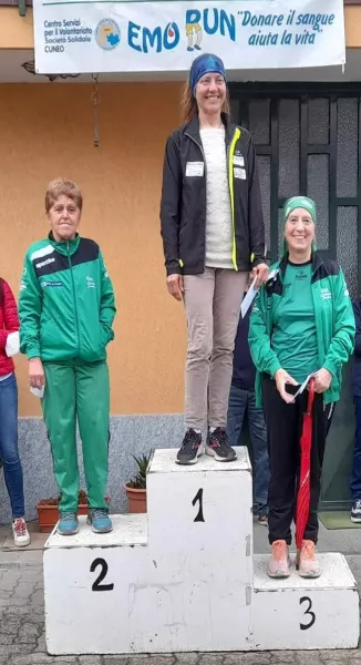 Il podio Sf 60 e oltre