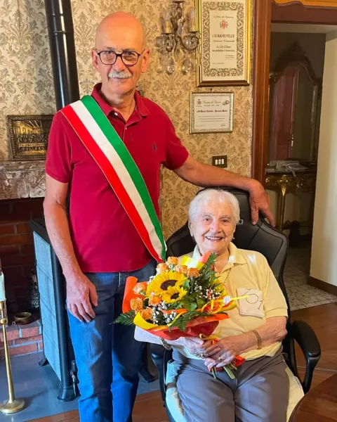 Maria Pia Beccaria, 101 anni
