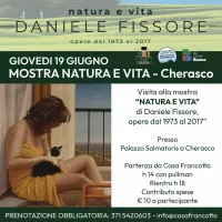 Visita alla mostra di Daniele Fissore a Cherasco