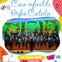 Concerto internazionale Coro infantile Orfeò Català e i Piccoli Cantori di Torino