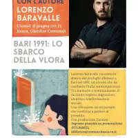 Incontri con l'autore in Giardino: Lorenzo Baravalle