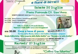 Eventi a cura dell'associazione pro festeggiamenti San Martino