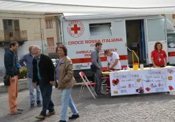 Trentennale CRI Busca - visita del presidente nazionale e vice-presidente internazionale Croce Rossa Francesco Rocca