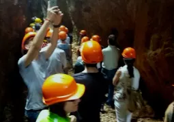 Visite guidate alle cave di alabastro rosa di Busca 