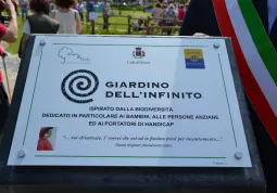 Inaugurazione Giardino dell'Infinito