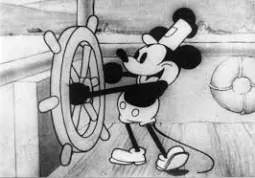 Il Mickey Mouse fischiettante al timone del vaporetto è tutt'ora il logo animato della produzione disneyana