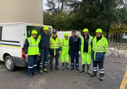 Protezione Civile al lavoro oggi nei parchi