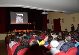 Inaugurazione Panchina Rossa del Giardino dell'Infinito