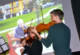 Inaugurazione Panchina Rossa del Giardino dell'Infinito