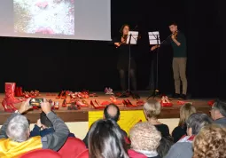 Inaugurazione Panchina Rossa del Giardino dell'Infinito