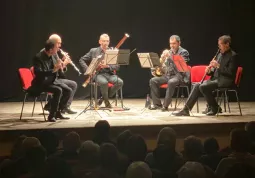 Ieri sera sul palco del Civico il Quintetto Prestige, artisti del Teatro Regio di Torino 