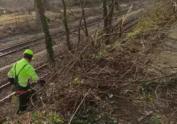 Protezione Civile - pulizia via Risorgimento