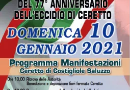 La commemorazione avverrà in forma non pubblica