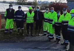 In tutto sono 23 i volontari del gruppo comunale di Protezione civile