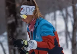 Elisa Gallo durante la gara di sabato scorso che l'ha laureata campionessa italiana