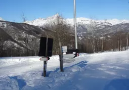 Neve a Valmala e collina buschese