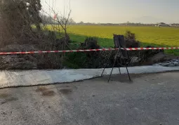 Intervento stradale in frazione San Rocco