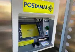 Il bancomat dell'ufficio postale fuori servizio dal 20 al 22 aprile