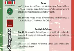 Per il secondo anno consecutivo la celebrazione avverrà in osservanza delle normative anti Covid-19 e perciò senza la presenza di pubblico