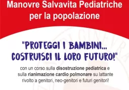 Venerdì 2 luglio lezione formativa sulle manovre salvavita pediatriche 